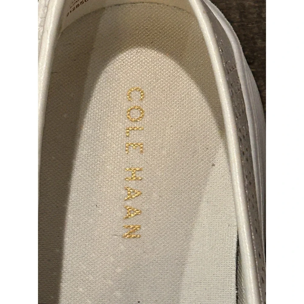 Cole Haan Grand Crosscourt‎ Flatform nubuck Women's 10B White
